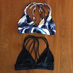 Strappy back bralettes (2)